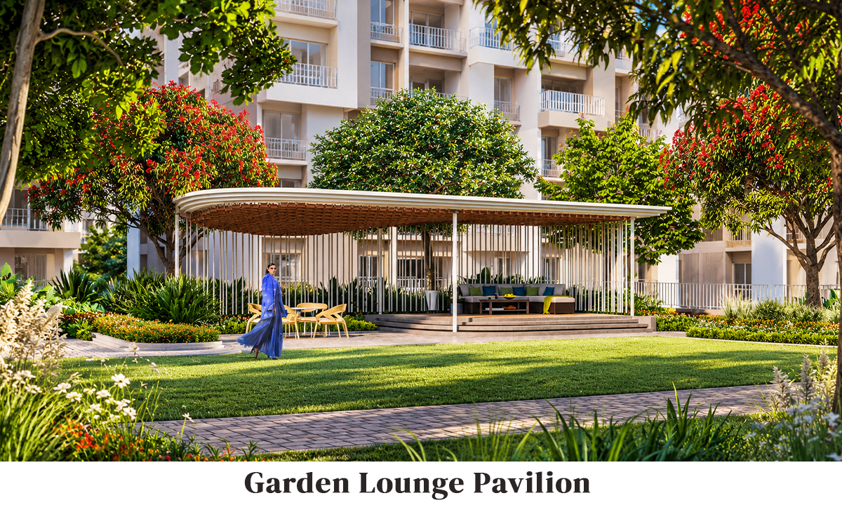 F Residences Merlin Garden Lounge Pavilion