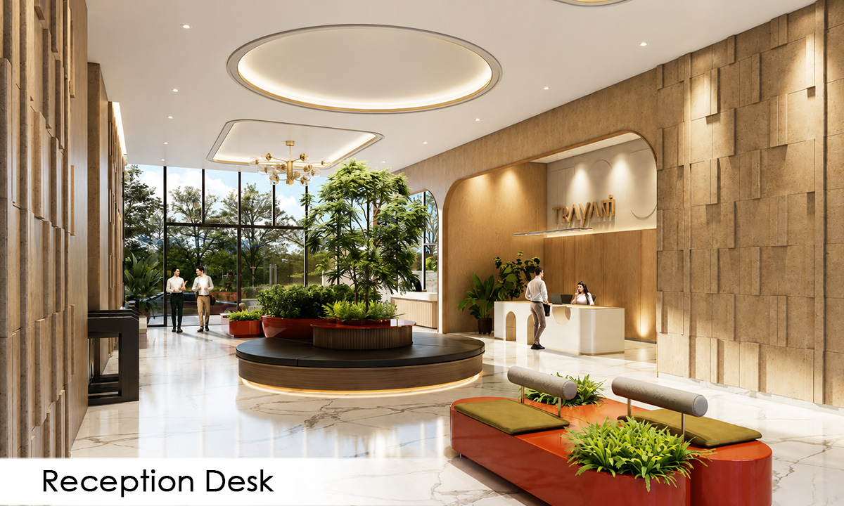 Peerless Trayam Reception Desk