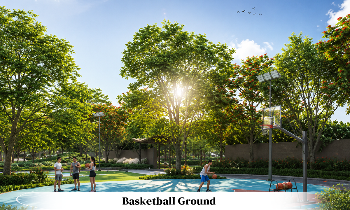 Vinayak 21 Acres Basketball Ground