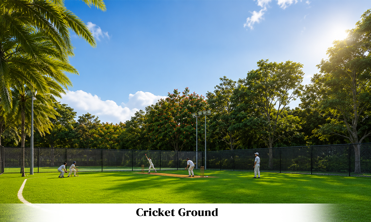 Vinayak 21 Acres Cricket Ground