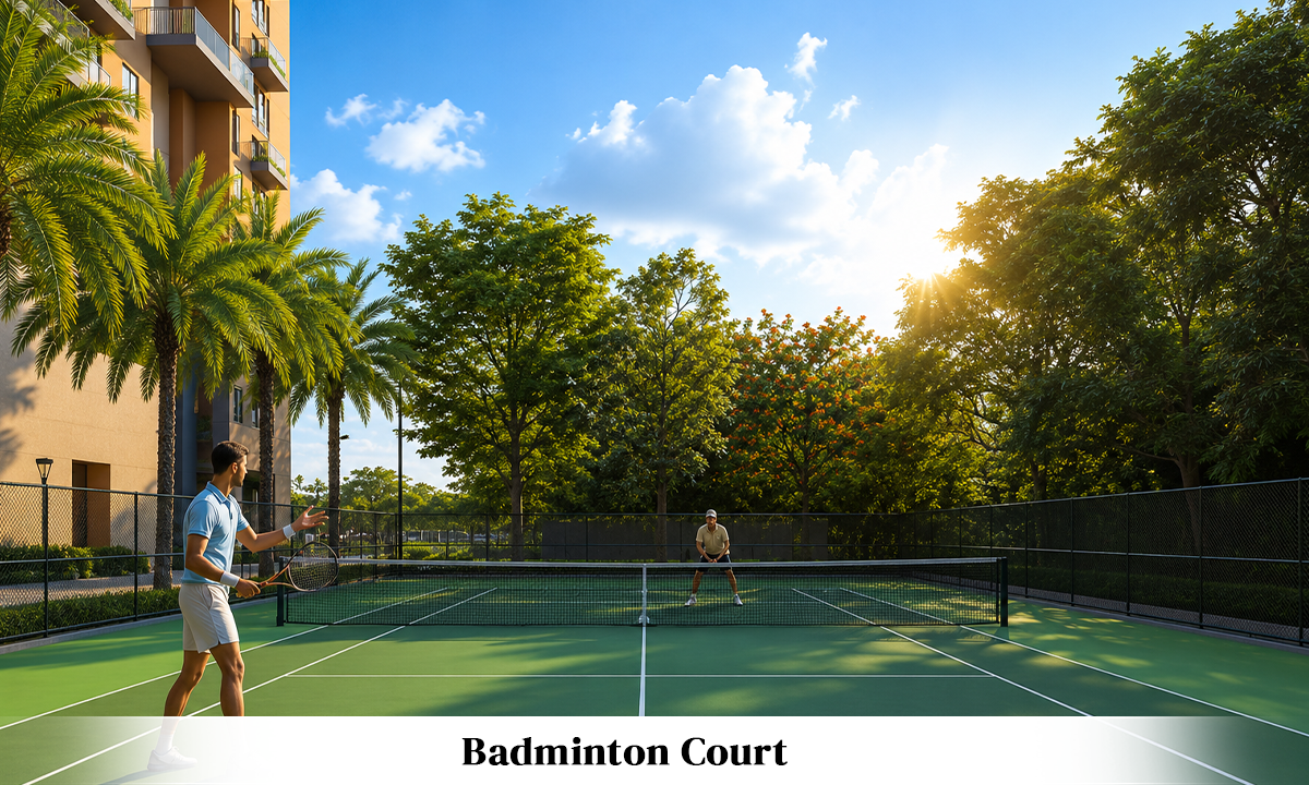 Vinayak 21 Acres Badminton Court